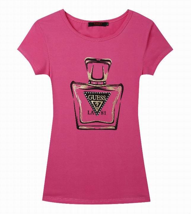 Guess short round collar T woman S-XL-031